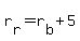 r%5Br%5D+=+r%5Bb%5D+%2B+5