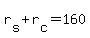 r%5Bs%5D+%2B+r%5Bc%5D+=+160