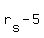 r%5Bs%5D+-+5