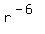 r%5E%28-6%29