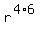 r%5E%284%2A6%29