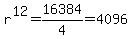 r%5E12+=+16384%2F4+=+4096