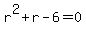 r%5E2%2Br-6=0
