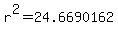 r%5E2=24.6690162