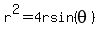 r%5E2=4rsin%28theta%29