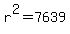 r%5E2=7639