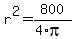 r%5E2=800%2F%284%2Api%29