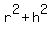r%5E2+%2B+h%5E2