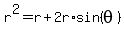 r%5E2+=+r+%2B2r%2Asin%28theta%29