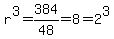 r%5E3=384%2F48=8=2%5E3
