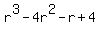 r%5E3+-+4r%5E2+-+r+%2B+4
