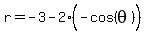 r+=+-3+-+2%28-cos%28theta%29%5E%22%22%29