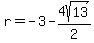 r+=+-3-4sqrt%2813%29%2F2