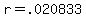 r+=+.020833
