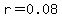 r+=+0.08