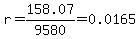 r+=+158.07%2F9580+=+0.0165