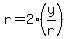 r+=+2%28y%2Fr%29