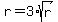 r+=+3%2Asqrt%28r%29