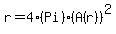 r+=+4%28Pi%29%28A%28r%29%29%5E2