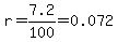 r+=+7.2%2F100+=+0.072