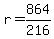 r+=+864%2F216