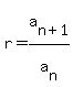 r+=+a%5Bn%2B1%5D%2Fa%5Bn%5D