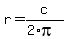 r+=+c%2F%282%2Api%29