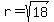 r+=+sqrt%2818%29