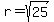 r+=+sqrt%2825%29