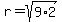r+=+sqrt%289%2A2%29