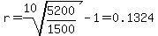 \"r++=+root%2810%2C+5200%2F1500%29+-+1+=+0.1324\"