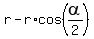 r-r%2Acos%28alpha%2F2%29