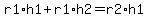 r1%2Ah1%2Br1%2Ah2=r2%2Ah1