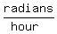 radians%2F%28hour%29