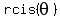 rcis%28theta%29