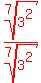 red%28++root%287%2C3%5E2%29%2Froot%287%2C3%5E2%29++%29