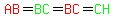 red%28AB%29=green%28BC%29=red%28BC%29=green%28CH%29