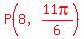 red%28P%288%2C11pi%2F6%29%29