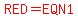 red%28RED=EQN1%29