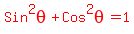 red%28Sin%5E2theta+%2B+Cos%5E2theta+=+1%29