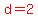 red%28d=2%29