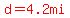 red%28d=4.2mi%29
