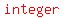 red%28integer%29