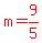 red%28m=9%2F5%29