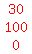 red%28matrix%283%2C1%2C30%2C100%2C0%29%29