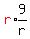 red%28r%29%2Aexpr%289%2Fr%29