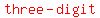 red%28three-digit%29