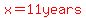 red%28x=11years%29