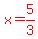 red%28x=5%2F3%29