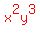 red%28x%5E2y%5E3%29